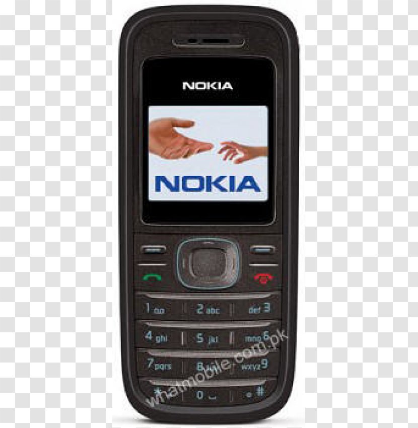 Feature Phone Nokia 1208 - Cellular Network - BlackUnlockedGSM SIM Free Mobile PhoneBlack 諾基亞Nokia Transparent PNG
