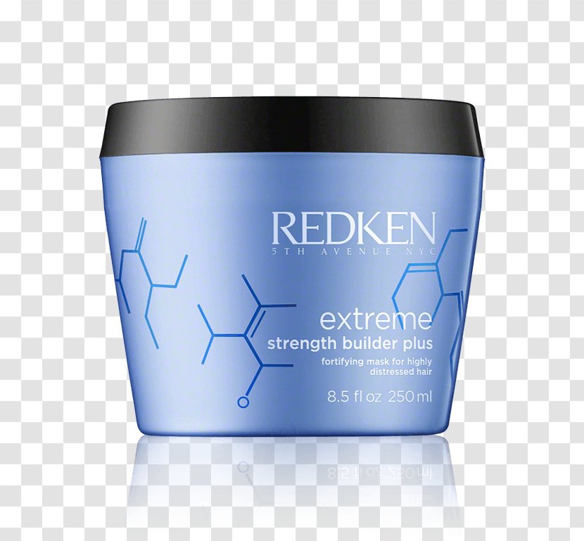Redken Extreme Strength Builder Plus Mask Hair Shampoo Length Sealer Split End Treatment Transparent PNG