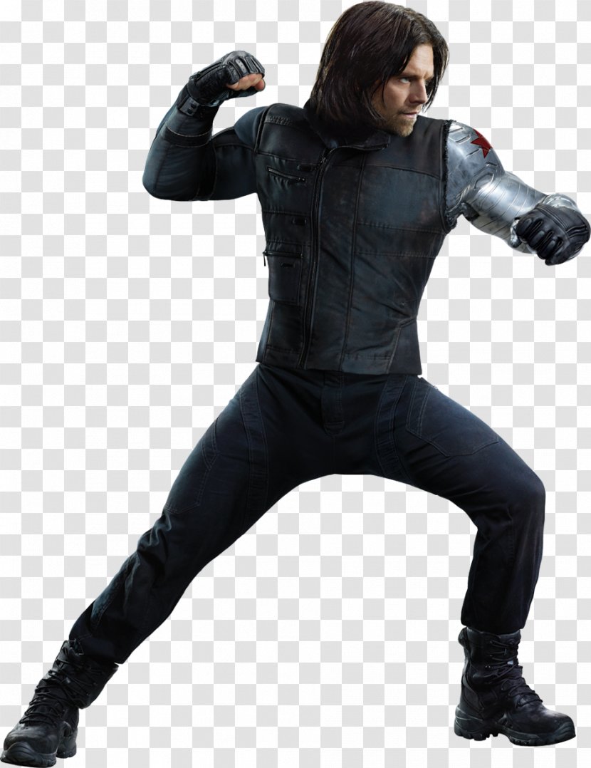 Bucky Barnes Captain America Black Widow Clint Barton - War Machine - Chris Evans Transparent PNG