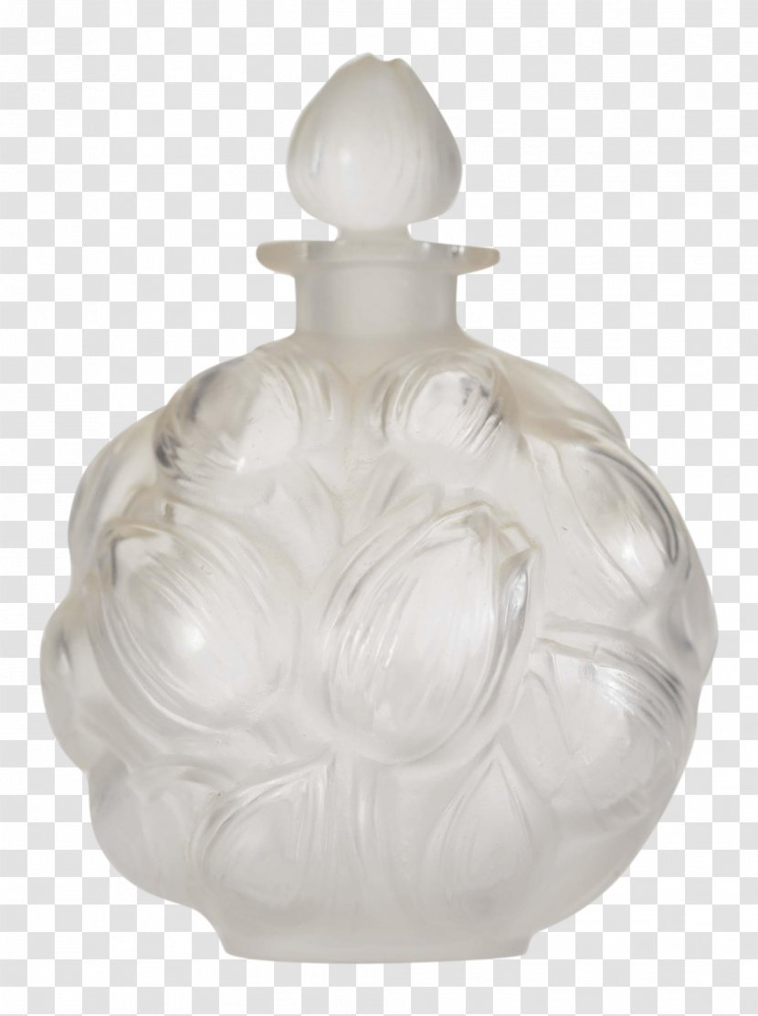 Round Frosted Glass Vase - Lalique - Blue Nights By Indigo Cameo GlassVase Transparent PNG