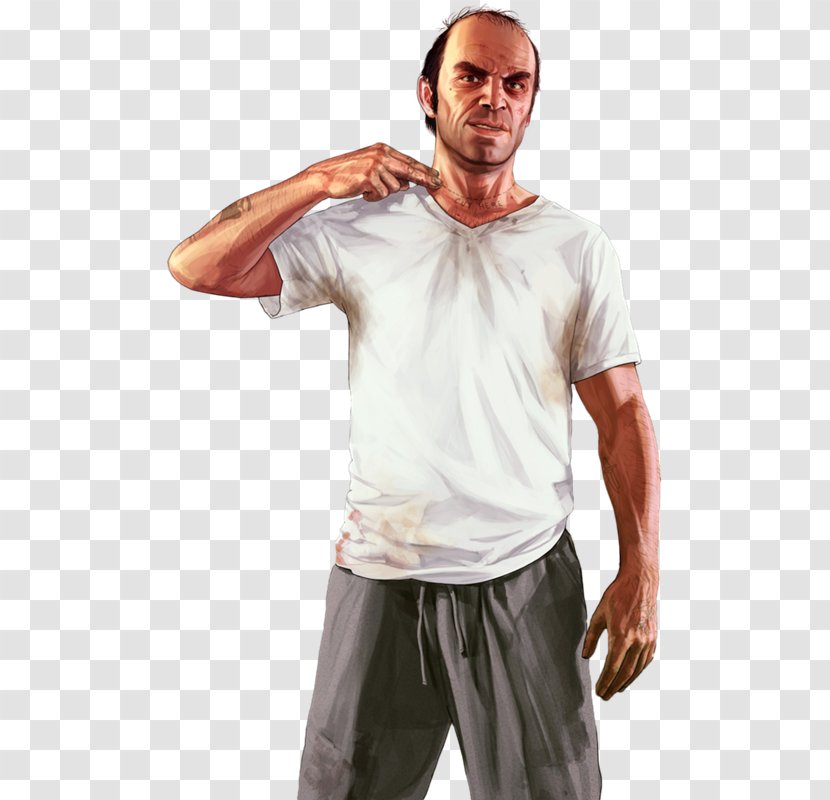 Steven Ogg Grand Theft Auto V Auto: San Andreas Trevor Philips Video Game - Heart - Hombre Transparent PNG