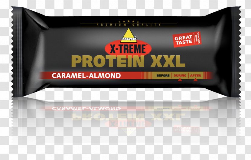 INKOSPOR X-Treme Protein XXL 1 Bar Of 100 Grams Hazelnut Almond - 150 DPI Transparent PNG