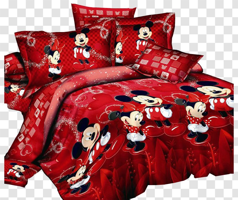 Mickey Mouse Duvet Covers Quilt Bed Size - Material - Tf Transparent PNG