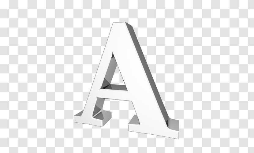 English Alphabet Letter Font - A Transparent PNG