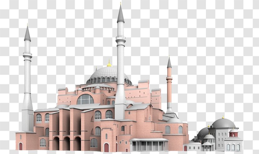 Hagia Sophia Mosque Byzantine Empire Constantinople Architecture - Cami Transparent PNG