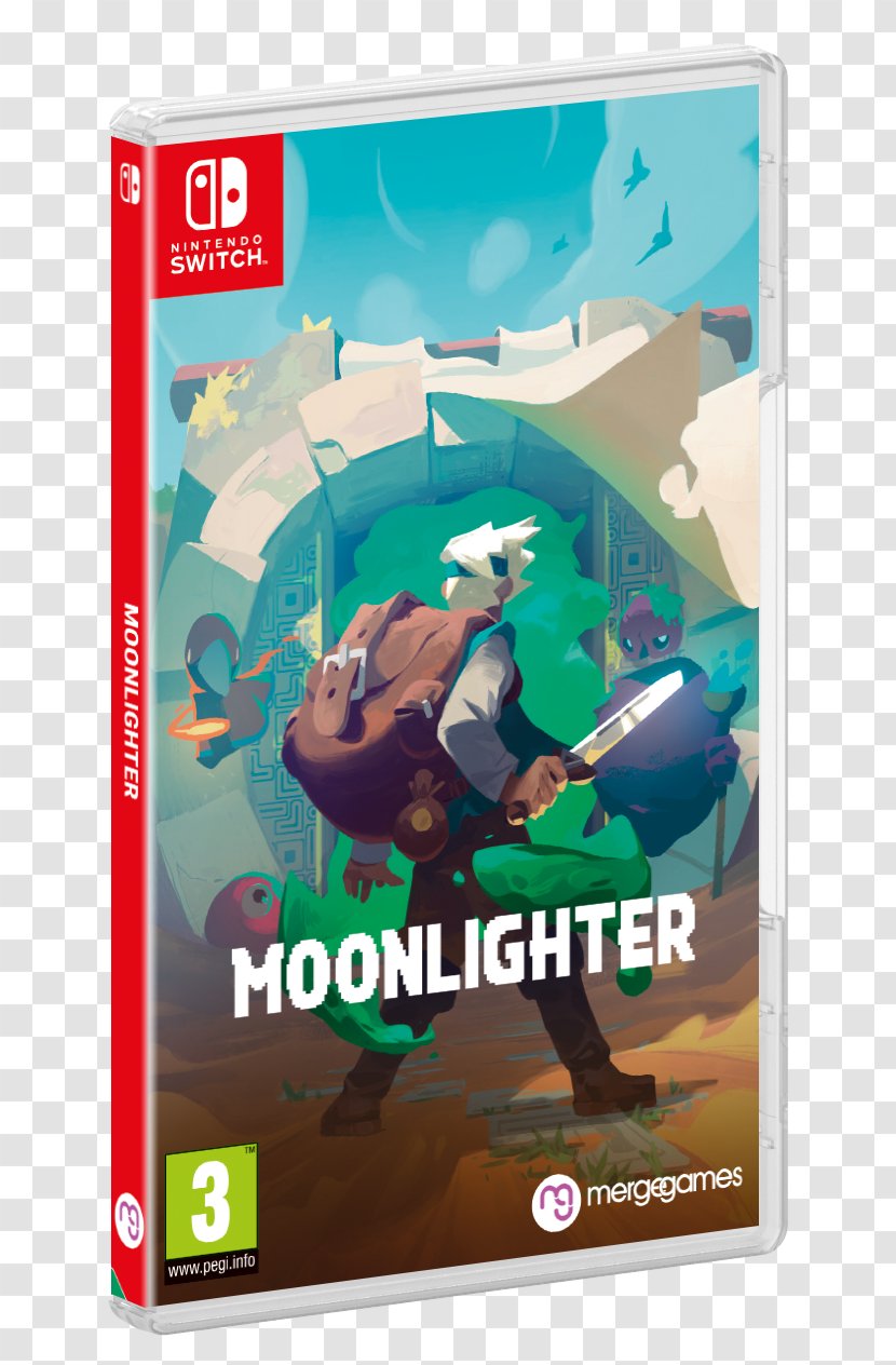 Moonlighter Nintendo Switch Video Game Transparent PNG