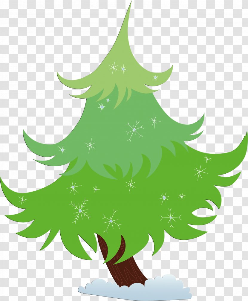 Stencil Christmas Tree Spruce - Pine Family Transparent PNG