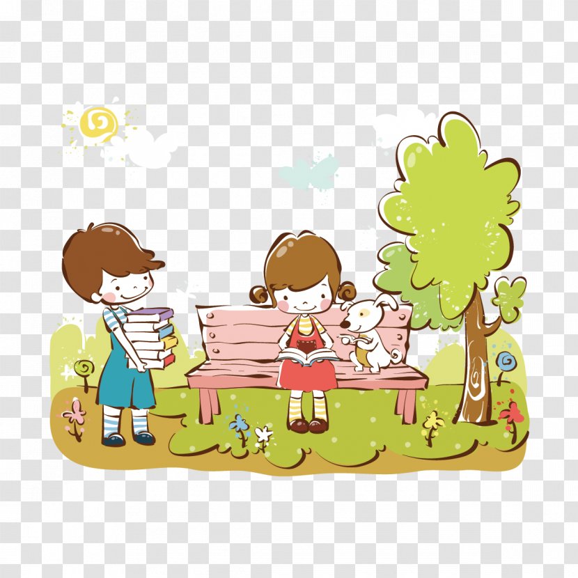 Child Drawing Illustration - Tree - Vector Cartoon And Children Transparent PNG