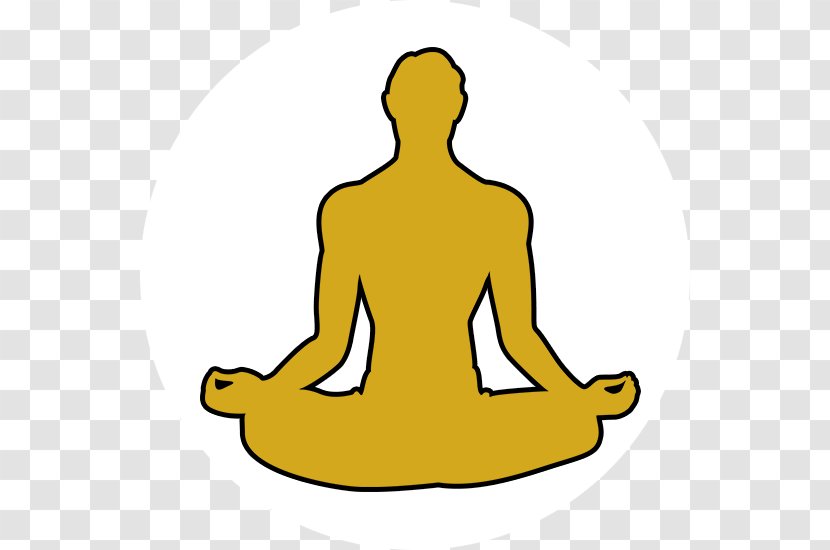 Sitting Joint Yellow Clip Art - Meditation Transparent PNG