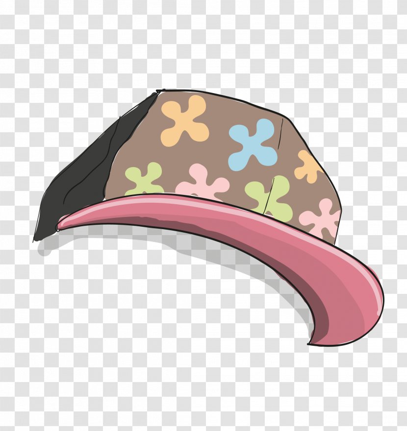 Penguin Flower Euclidean Vector Illustration - Headgear - Brown Cap Transparent PNG