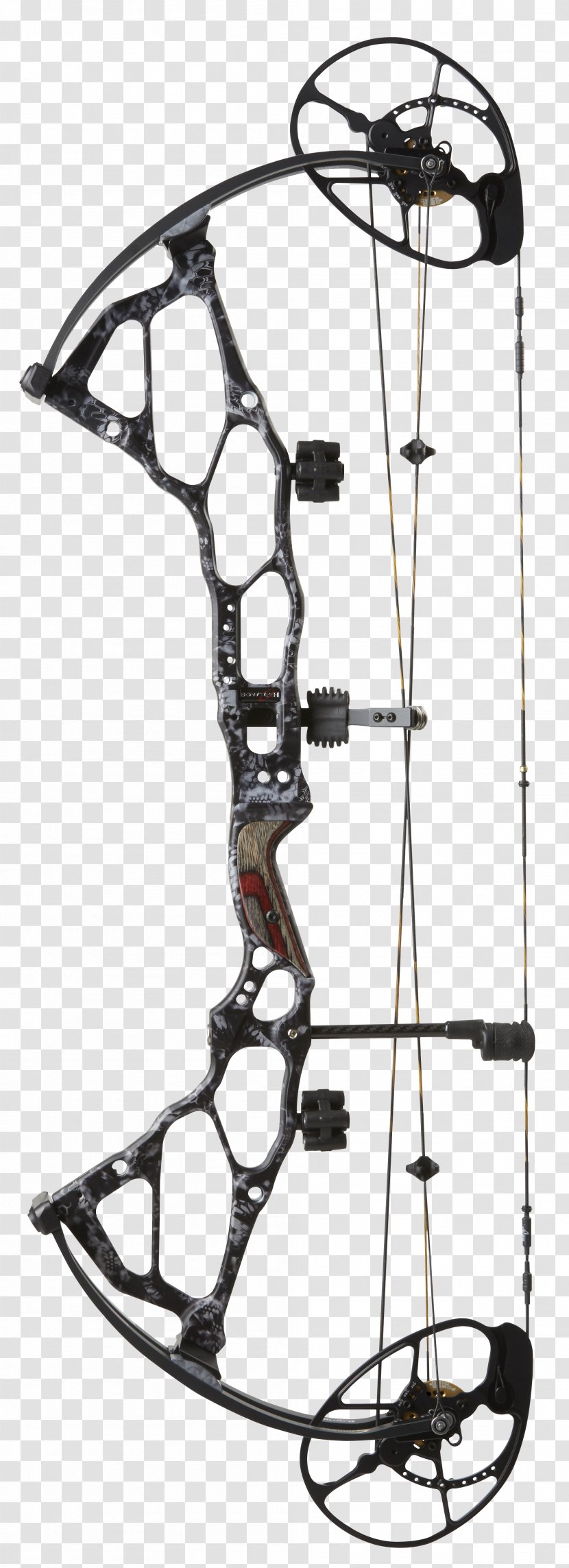 Bow And Arrow Compound Bows Archery Bowhunting - Hunting Transparent PNG