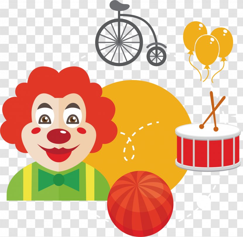 The Clown (James Bollinger Mazutreek) Circus Drawing - Heart - Vector Painted Transparent PNG
