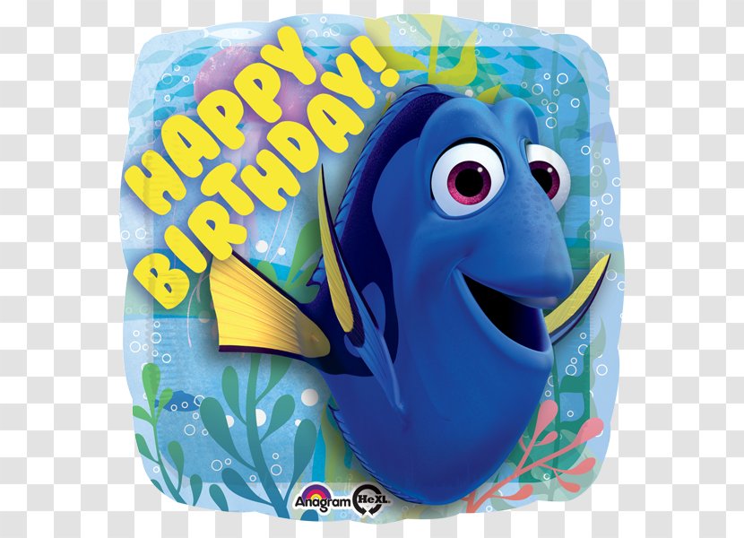 Birthday Cake Nemo Balloon Party Transparent PNG