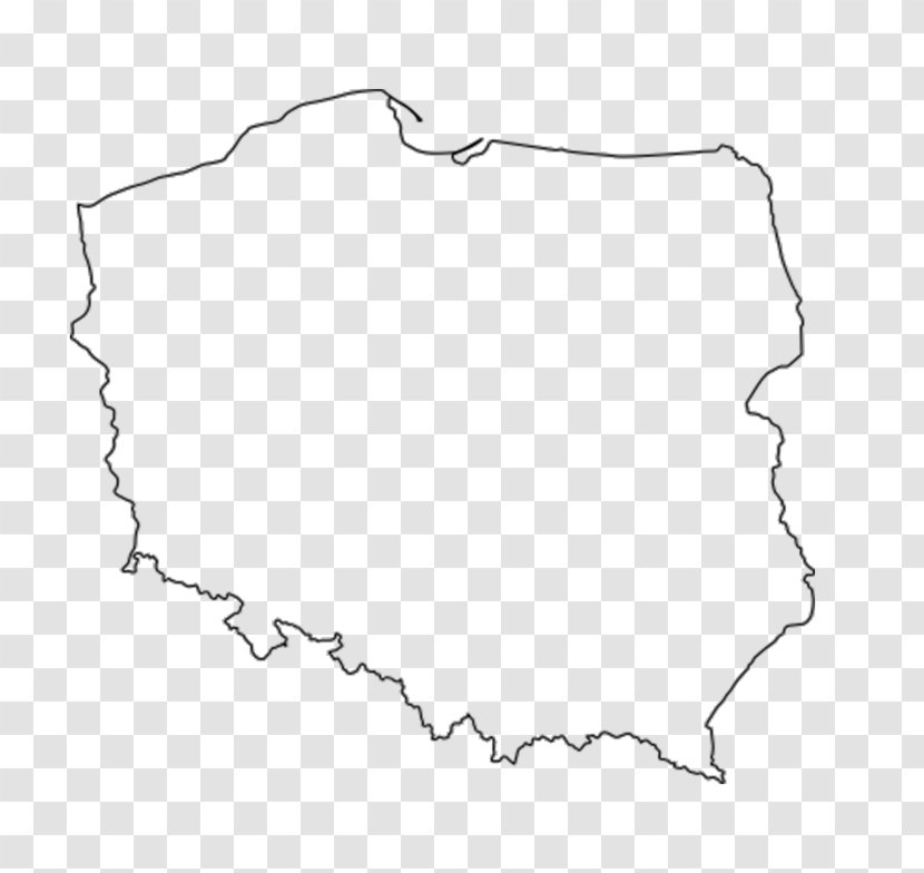 Poland Outline Map - Frame - Polska Transparent PNG