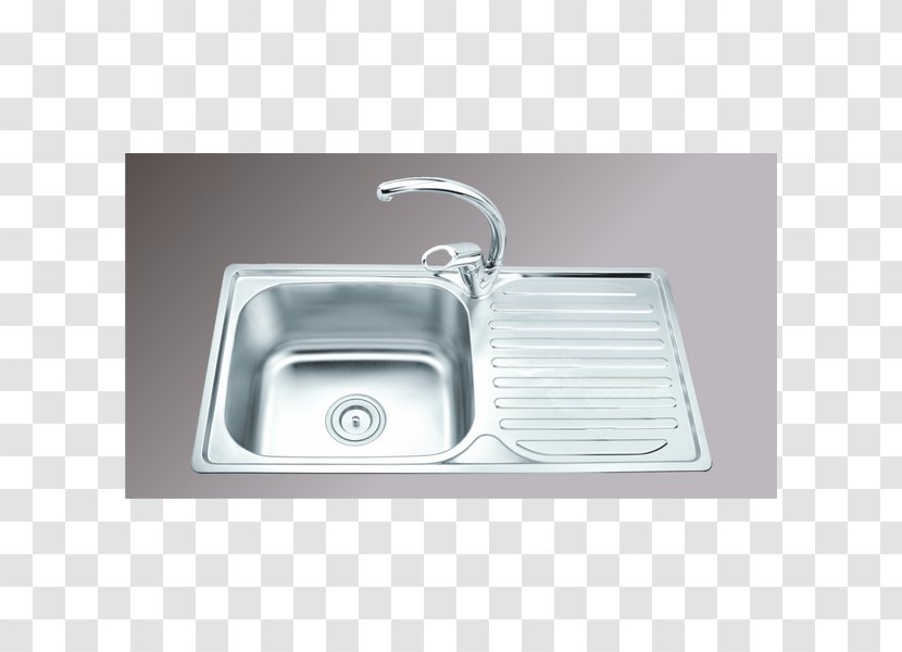 Bowl Kitchen Sink Tap - Plumbing Fixture Transparent PNG