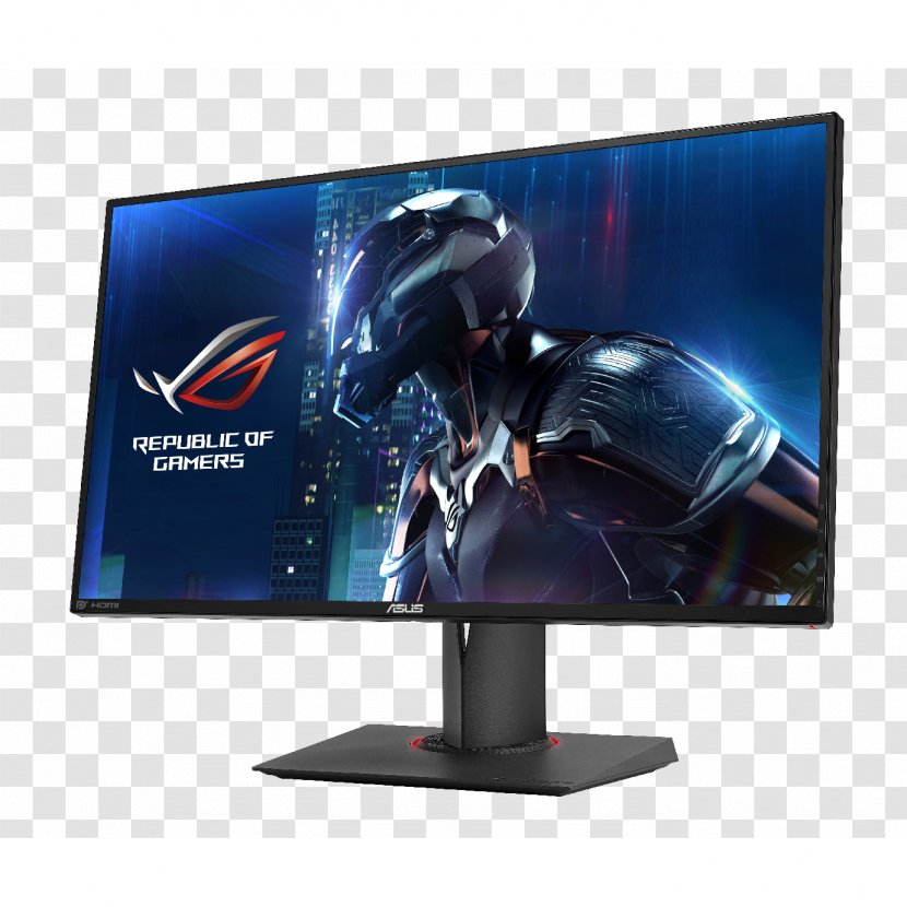 ASUS PG258Q Computer Monitors Nvidia G-Sync Refresh Rate - Television - Monitor Transparent PNG