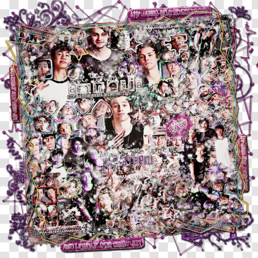 Art - Purple - 5sosfam Transparent PNG