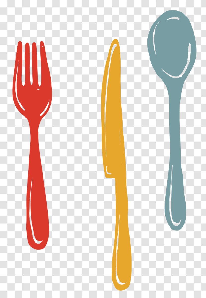 Fork Dukning Spoon Cloth Napkins Cutlery - Hand Transparent PNG