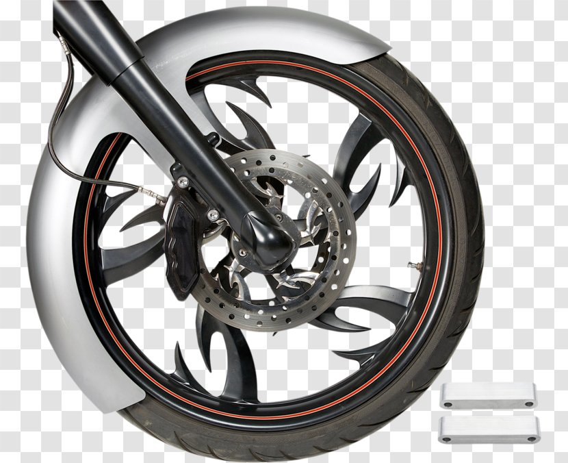 Car Harley-Davidson Fender Custom Motorcycle - Automotive Tire - Fat Bike Fenders Transparent PNG