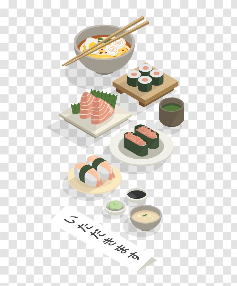 Japanese Cuisine Drawing Sushi Transparent PNG