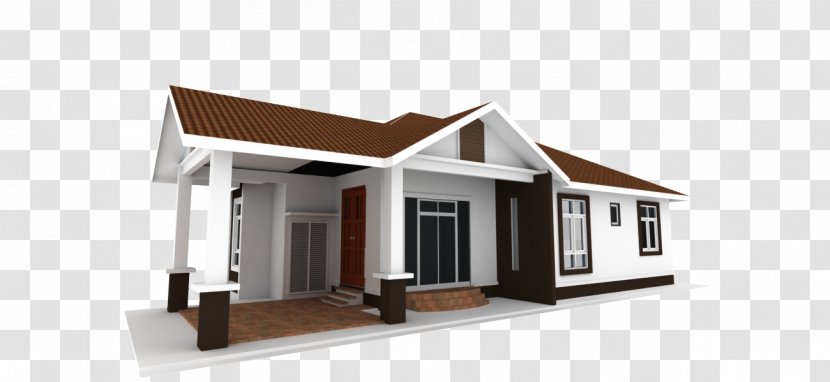 Malay Houses Architecture Minimalism - Bungalow - House Transparent PNG