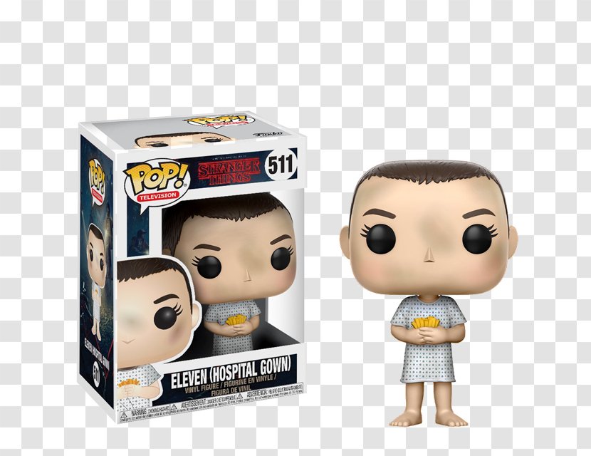 Eleven Stranger Things Funko Hospital Gowns Action & Toy Figures - Gown Transparent PNG