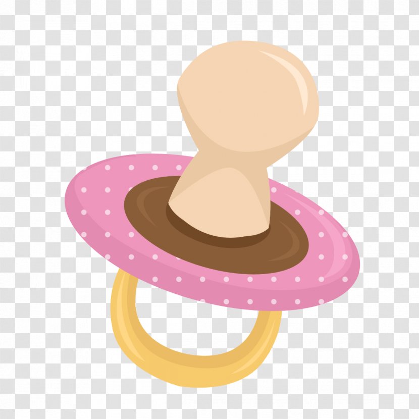 Baby Shower Infant Diaper Cake Pacifier Clip Art - GOLD ROSE Transparent PNG