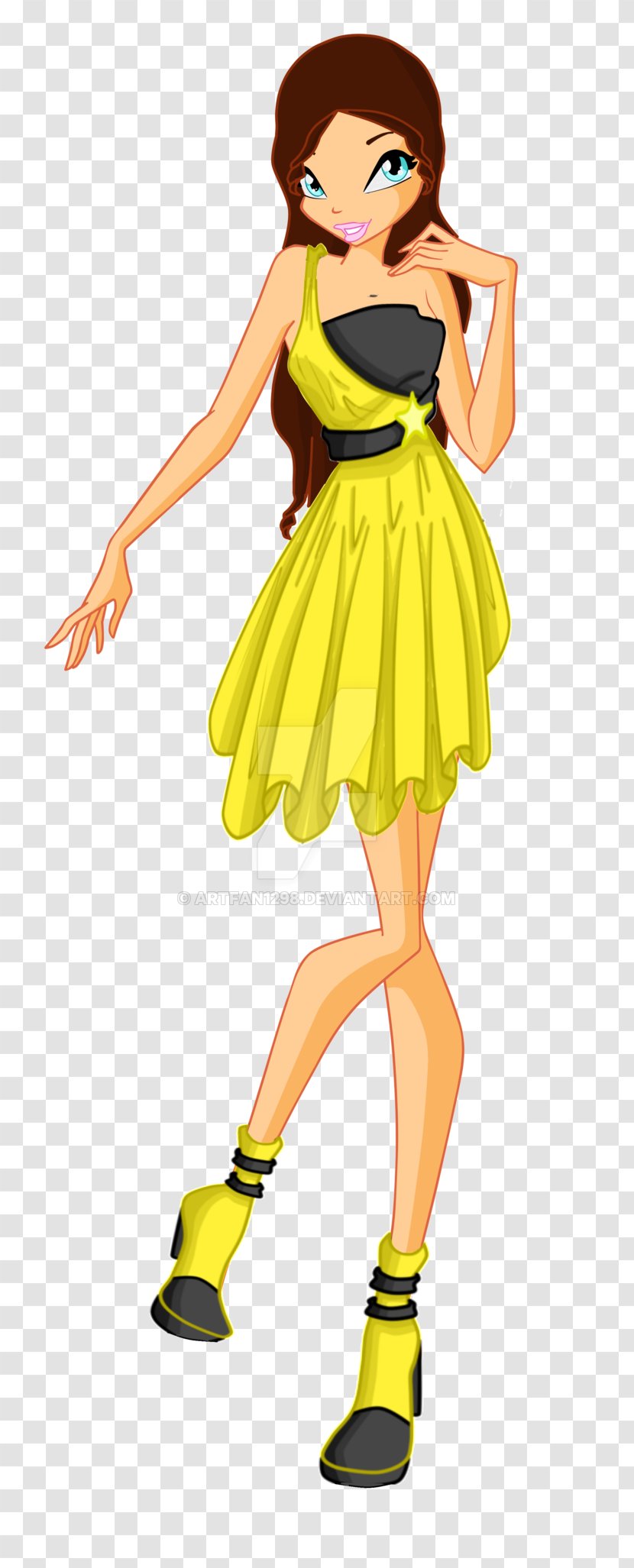 Cartoon Art Museum Drawing Clip - Dance Dress Transparent PNG