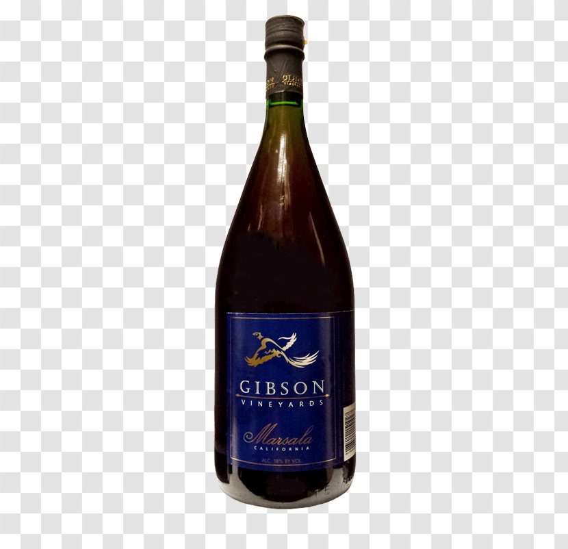 Liqueur Dessert Wine Glass Bottle - Marsala WINE Transparent PNG