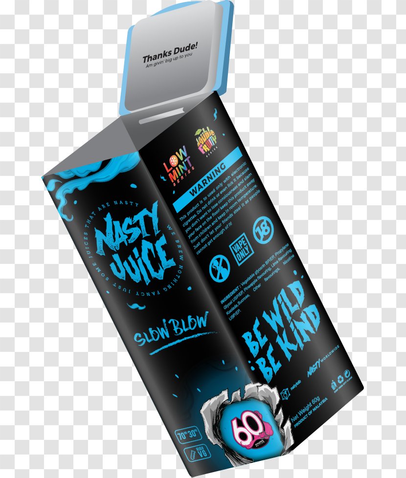 Nasty Worldwide (Office) Juice Electronic Cigarette Aerosol And Liquid Flavor Evegate Business Park - Tin Box Transparent PNG