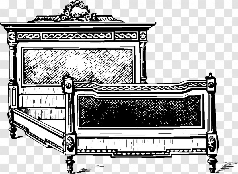 Bed Frame Furniture Bedroom - Table Transparent PNG