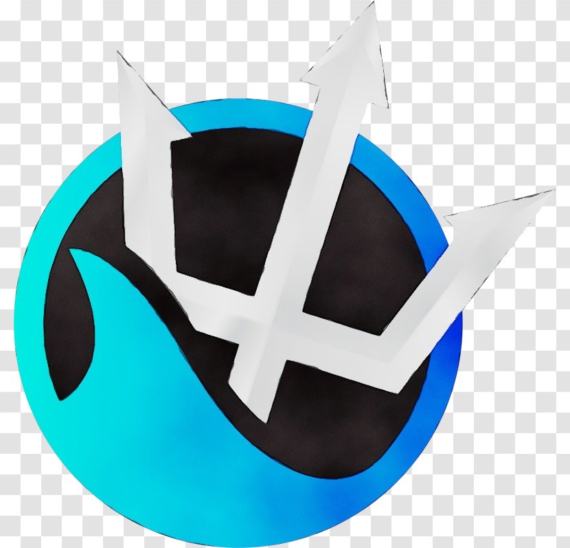 Turquoise Logo Electric Blue Symbol - Emblem Transparent PNG