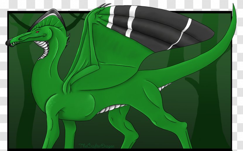 Dragon Horse Cartoon Dinosaur - Grass - Satisfy Shoots Creative Green Poster Image Transparent PNG