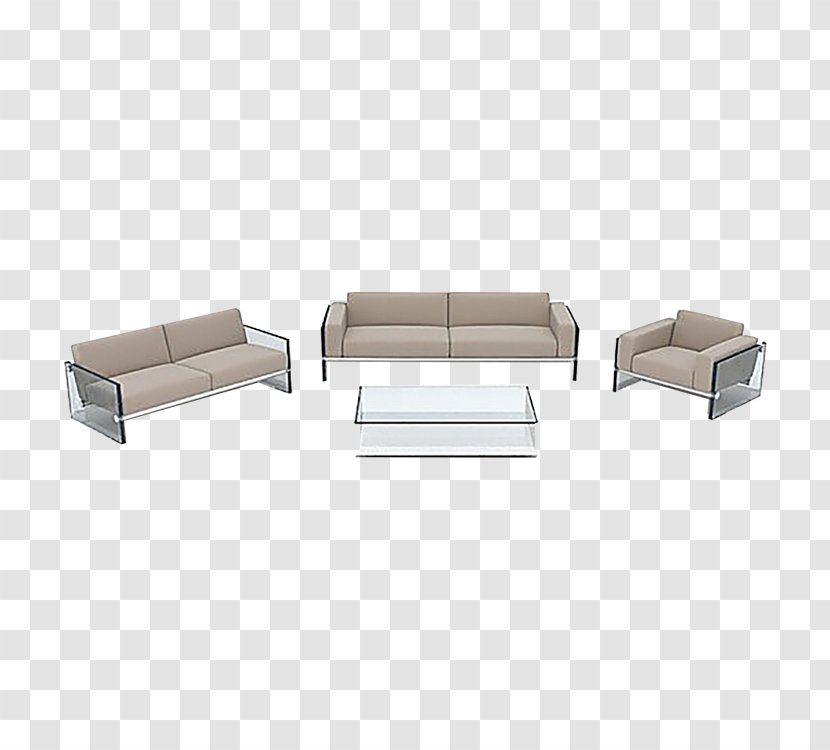 Table Couch - Modern Sofa Transparent PNG