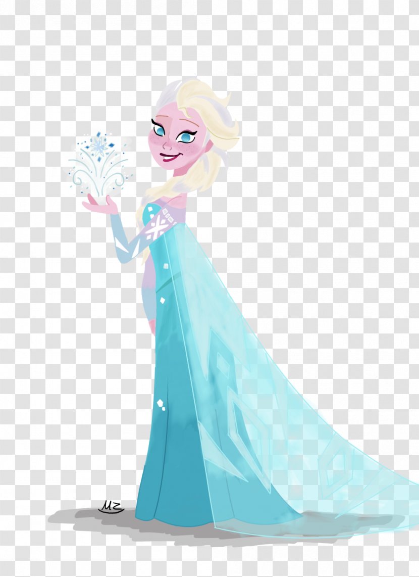 Elsa Rapunzel The Snow Queen Vanellope Von Schweetz Art - Mythical Creature - Anna Transparent PNG