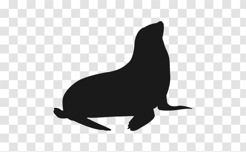 Sea Lion Silhouette Walrus Logo - Starfish Cartoon Transparent PNG