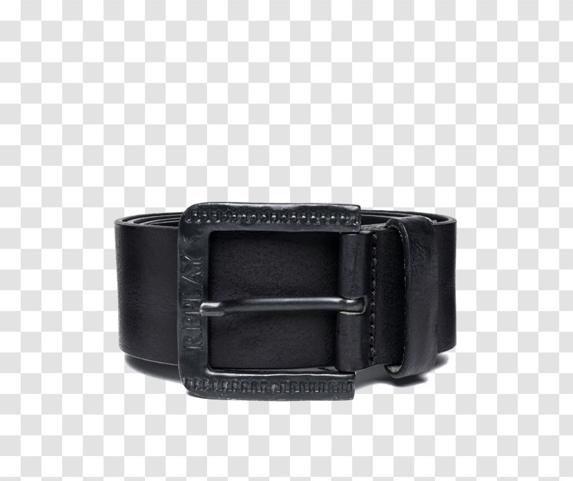 Belt T-shirt Seven Pontevedra Leather Fashion - Replay - Black Transparent PNG