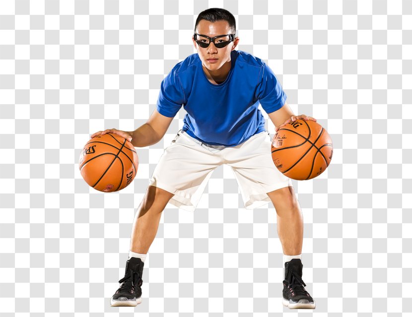 Dribbling Spalding Basketball Goggles Sport - Knee Transparent PNG