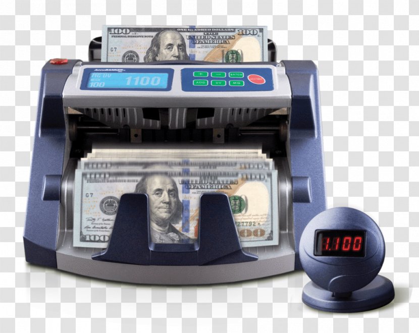 Contadora De Billetes Banknote Counter Currency Money Polymer Transparent PNG