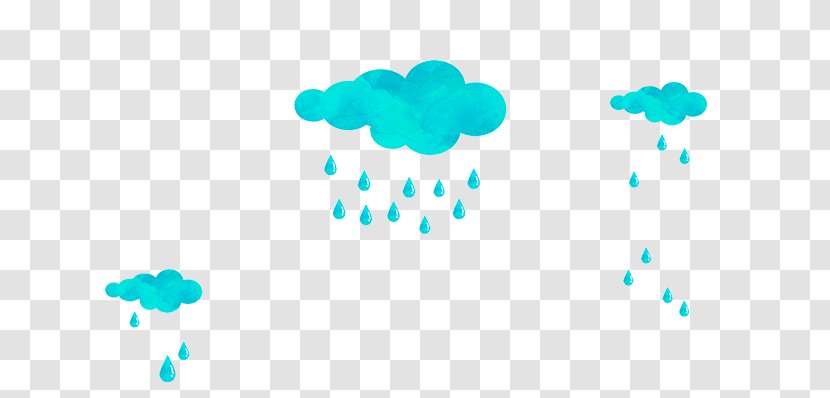 Rain Graphic Design Cloud - Drop - Cartoon Clouds Transparent PNG