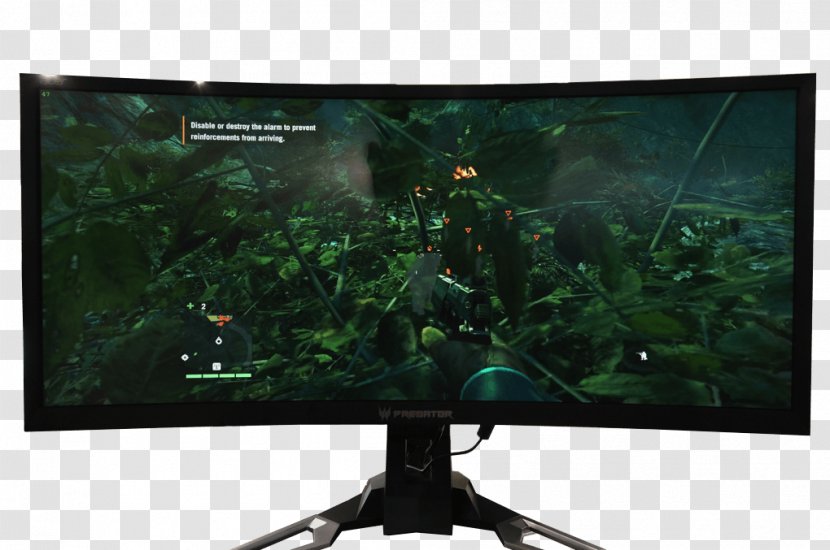 Predator X34 Curved Gaming Monitor Z35P Acer Aspire Computer Monitors Nvidia G-Sync - Z35p - Dot Lines Transparent PNG