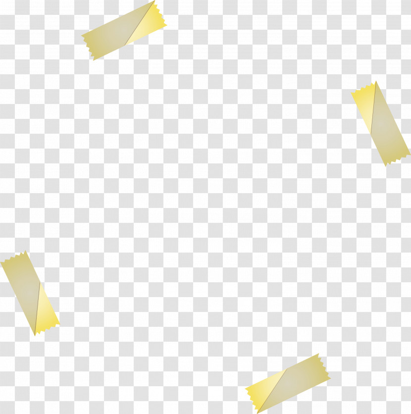 Triangle Angle Line Yellow Font Transparent PNG