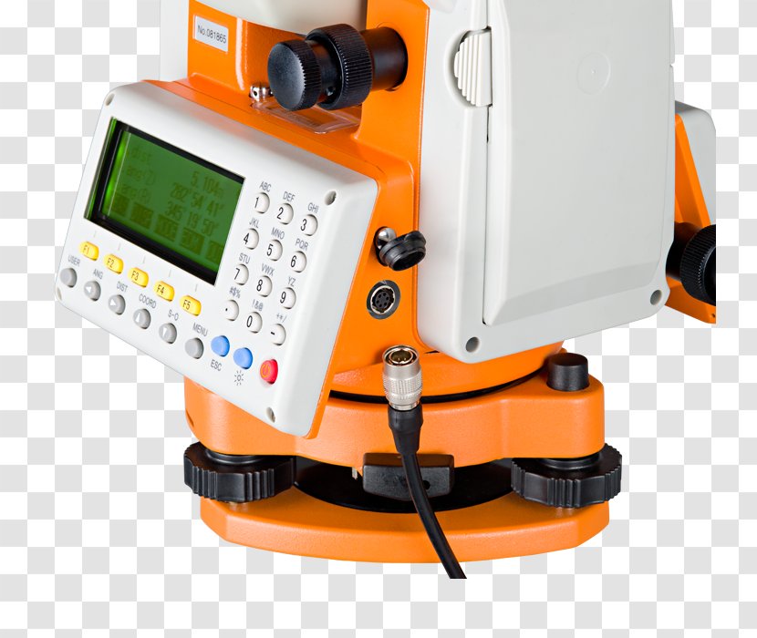 Total Station Fennel Prism Theodolite Architectural Engineering - Technology - Machine Transparent PNG