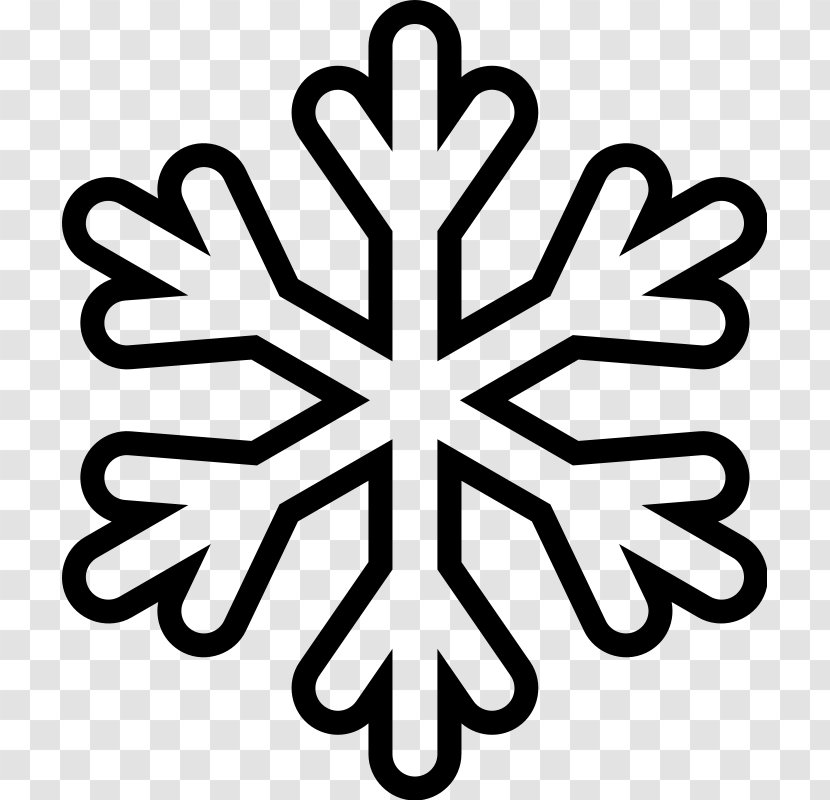 Snowflake Clip Art - Symmetry - Snowflakes Pic Transparent PNG