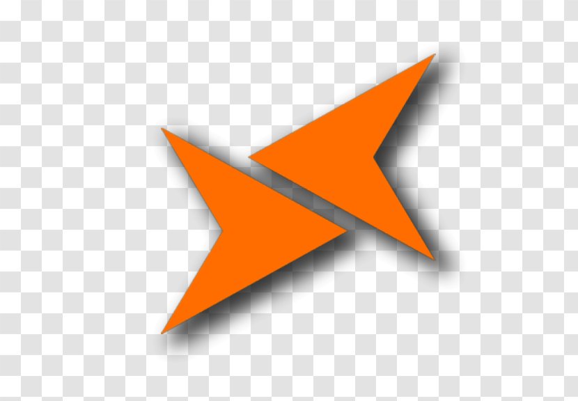 Line Triangle - Orange - Mod Db Transparent PNG