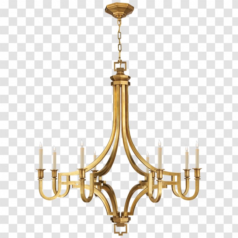 Lighting Chandelier Brass Furniture - Candlestick - Light Transparent PNG