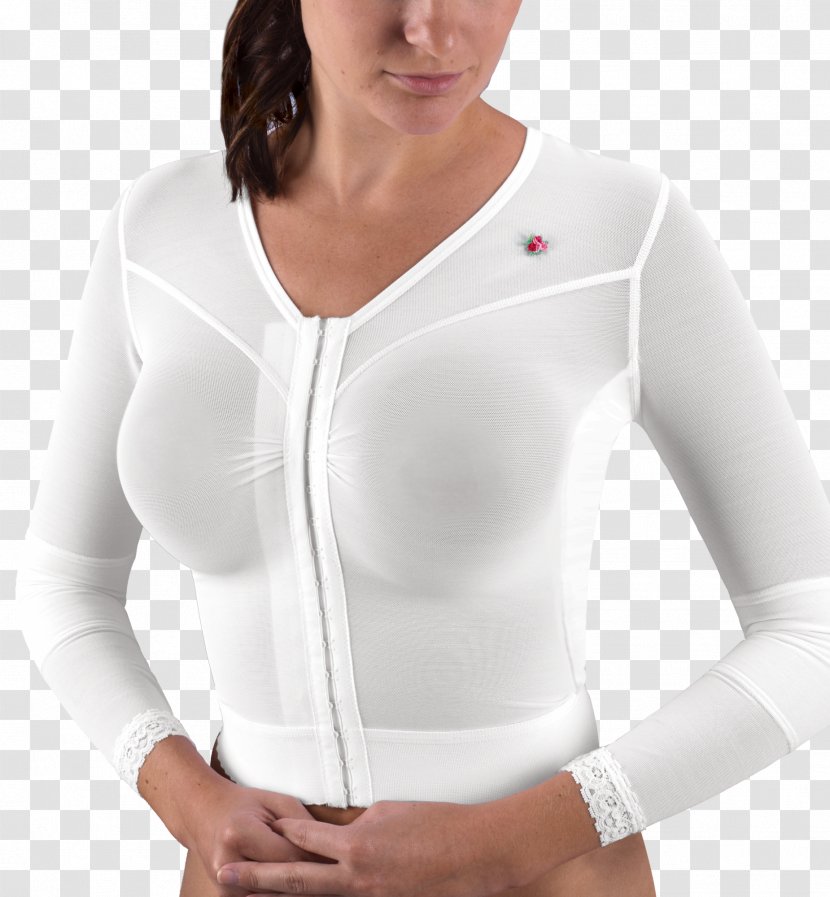 Sleeve T-shirt Bra Bodice Undershirt - Cartoon - Upper Body Transparent PNG