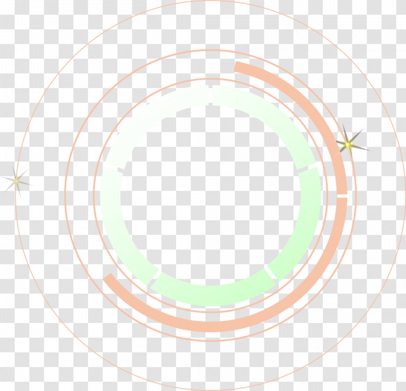 Circle Area Pattern - Vector Hand-painted Ring Transparent PNG
