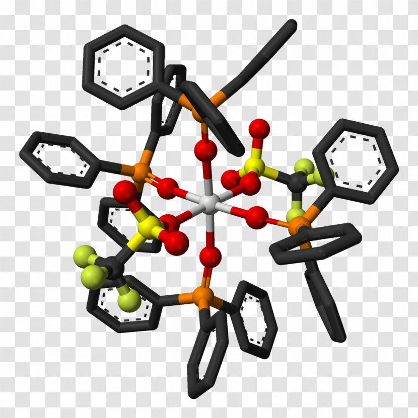 Scandium(III) Trifluoromethanesulfonate Triflate Triphenylphosphine Oxide - Crystal Transparent PNG
