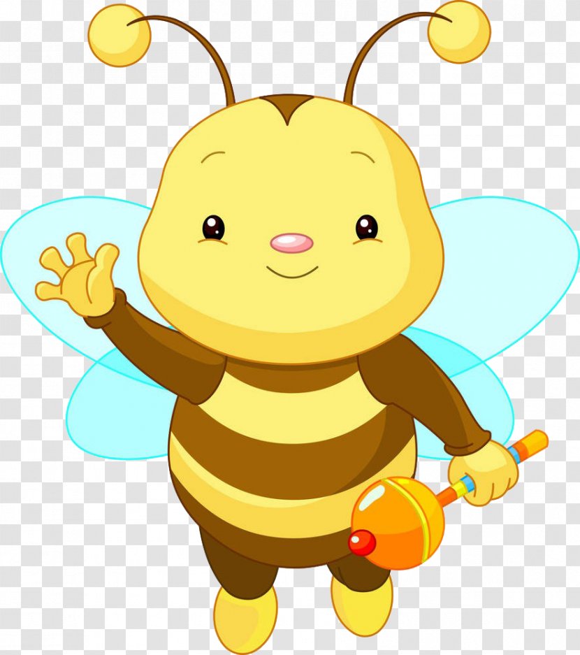 Bee Royalty-free Infant Clip Art - Lovely Baby Transparent PNG